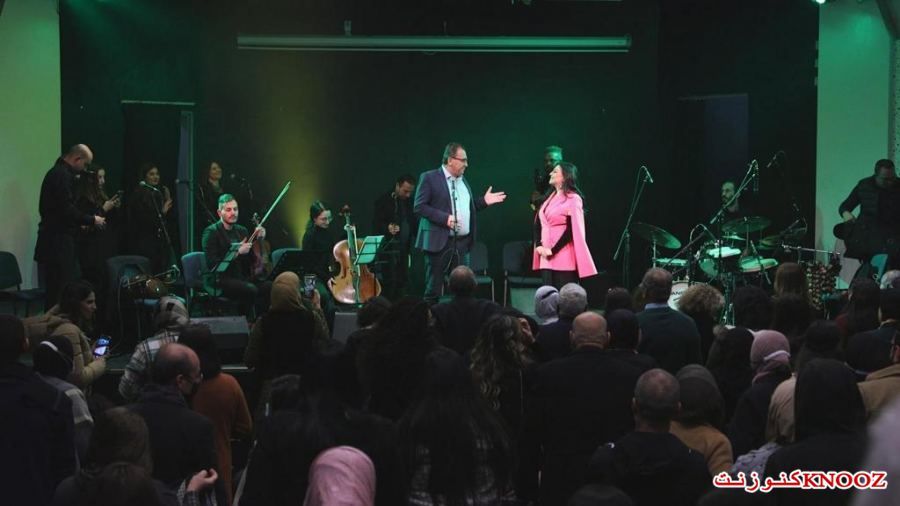 أمل مرقص تتألق في المسرح البلدي في مدينة الطيبة 